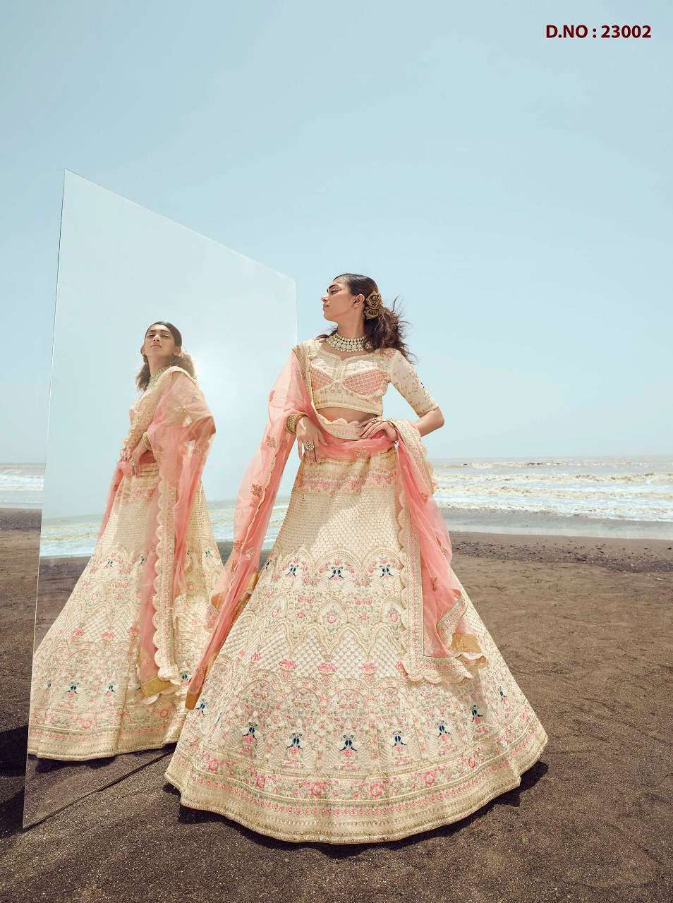 KIMAYA BY ARYA DESIGNS 23001 TO 23028 SERIES DESIGNER BEAUTIFUL BRIDAL COLLECTION OCCASIONAL WEAR & PARTY WEAR GEORGETTE/NET/ORGANZA LEHENGAS AT WHOLESALE PRICE