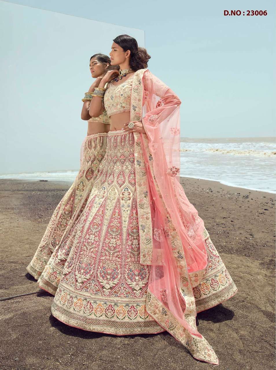 KIMAYA BY ARYA DESIGNS 23001 TO 23028 SERIES DESIGNER BEAUTIFUL BRIDAL COLLECTION OCCASIONAL WEAR & PARTY WEAR GEORGETTE/NET/ORGANZA LEHENGAS AT WHOLESALE PRICE