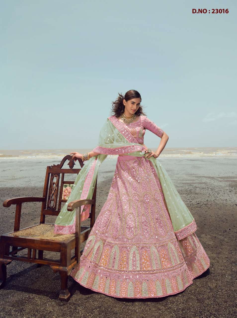 KIMAYA BY ARYA DESIGNS 23001 TO 23028 SERIES DESIGNER BEAUTIFUL BRIDAL COLLECTION OCCASIONAL WEAR & PARTY WEAR GEORGETTE/NET/ORGANZA LEHENGAS AT WHOLESALE PRICE