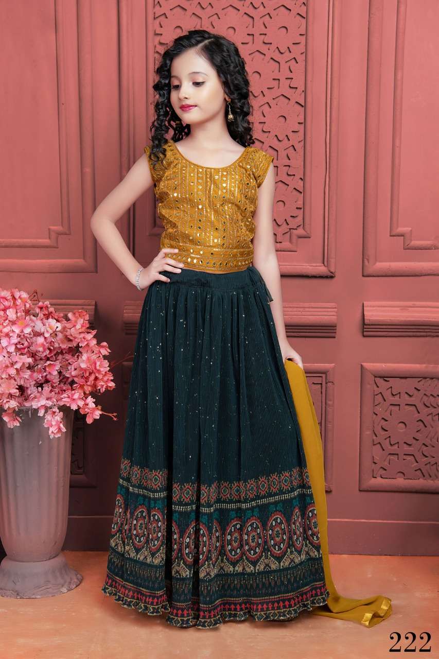 Aaradhna Vol-29 By Fashid Wholesale 222 To 227 Series Beautiful Colorful Fancy Wedding Collection Occasional Wear & Party Wear Georgette Lehengas At Wholesale Price