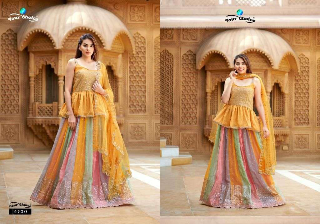ADAA BY YOUR CHOICE 4297 TO 4300 SERIES BEAUTIFUL SUITS STYLISH FANCY COLORFUL PARTY WEAR & OCCASIONAL WEAR PURE GEORGETTE DRESSES AT WHOLESALE PRICE