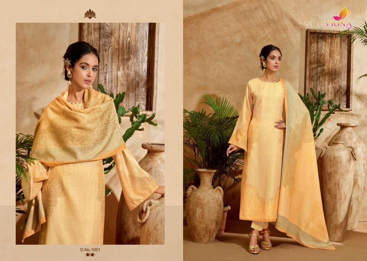 AIKA BY VIONA SUITS 1001 TO 1008 SERIES BEAUTIFUL SUITS STYLISH FANCY COLORFUL PARTY WEAR & OCCASIONAL WEAR PURE PASHMINA DIGITAL PRINT DRESSES AT WHOLESALE PRICE