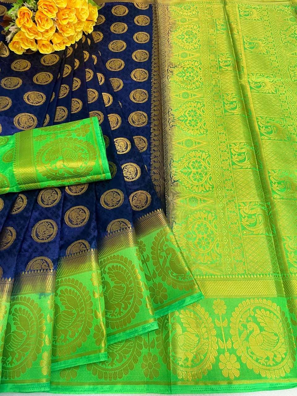 MBL-010 BY FASHID WHOLESALE 01 TO 05 SERIES INDIAN TRADITIONAL WEAR COLLECTION BEAUTIFUL STYLISH FANCY COLORFUL PARTY WEAR & OCCASIONAL WEAR JACQUARD SILK SAREES AT WHOLESALE PRICE