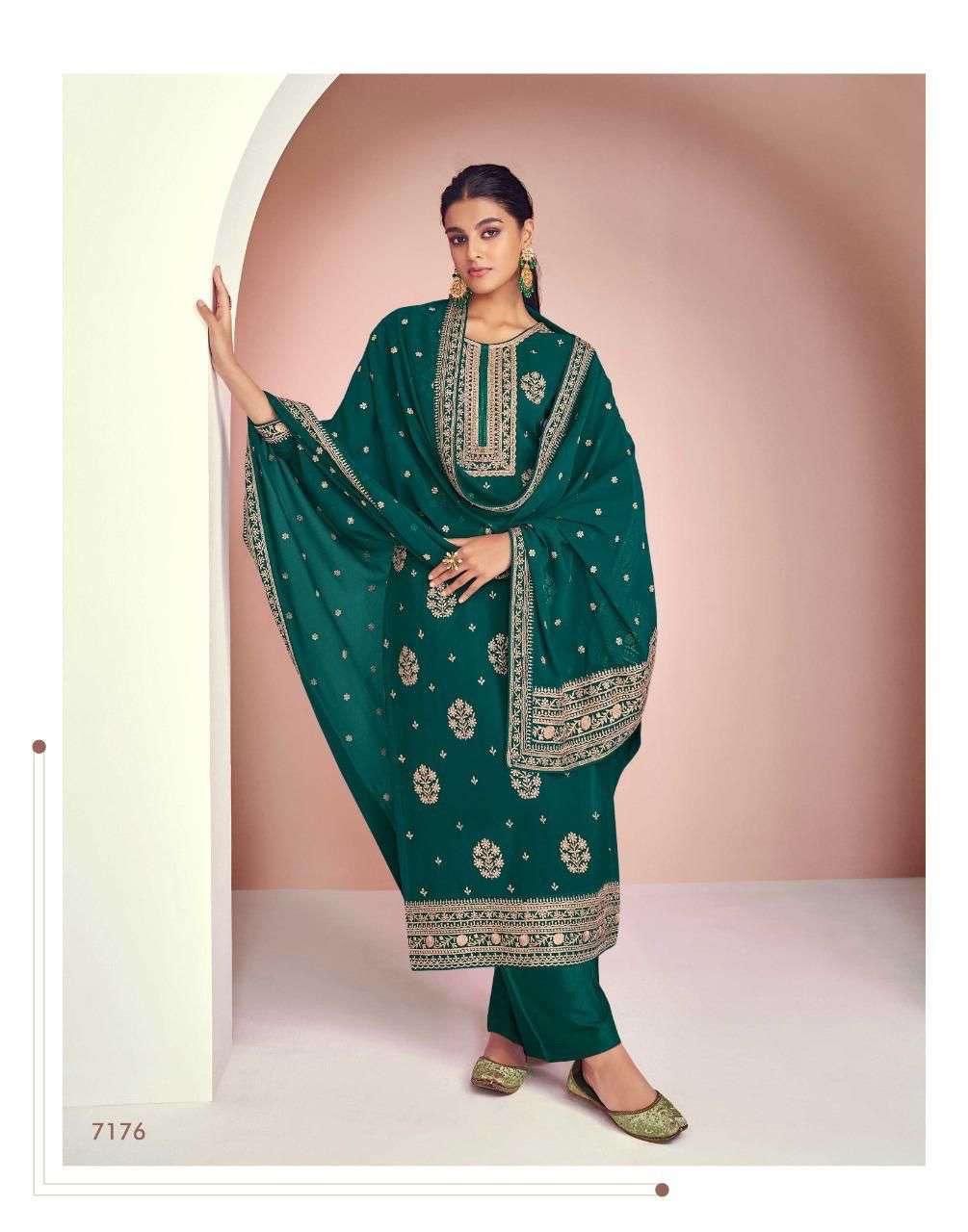 Dimple By Gulkayra Designer 7175 To 7179 Series Beautiful Suits Colorful Stylish Fancy Casual Wear & Ethnic Wear Georgette Dresses At Wholesale Price