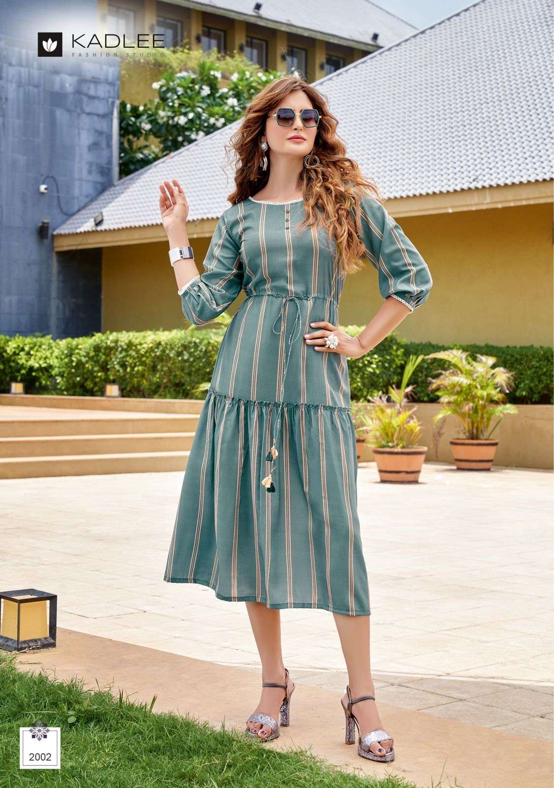 ASHMI BY KADLEE 2001 TO 2006 SERIES DESIGNER STYLISH FANCY COLORFUL BEAUTIFUL PARTY WEAR & ETHNIC WEAR COLLECTION RAYON PRINT KURTIS AT WHOLESALE PRICE