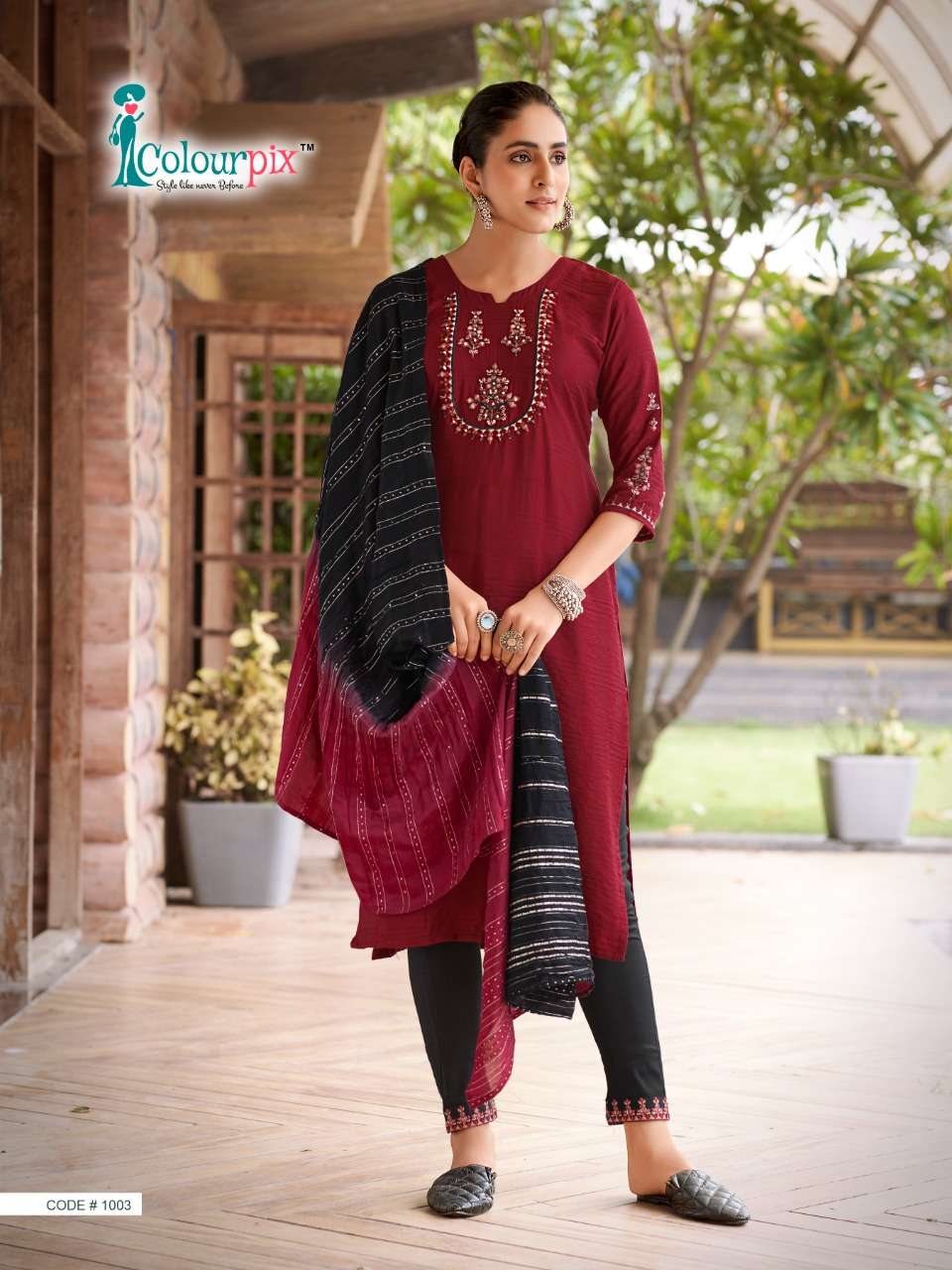 MANOHARI VOL-1 BY COLOURPIX 1001 TO 1006 SERIES BEAUTIFUL SUITS COLORFUL STYLISH FANCY CASUAL WEAR & ETHNIC WEAR VISCOSE DRESSES AT WHOLESALE PRICE