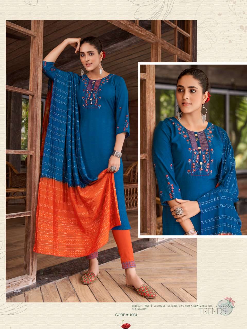 MANOHARI VOL-1 BY COLOURPIX 1001 TO 1006 SERIES BEAUTIFUL SUITS COLORFUL STYLISH FANCY CASUAL WEAR & ETHNIC WEAR VISCOSE DRESSES AT WHOLESALE PRICE