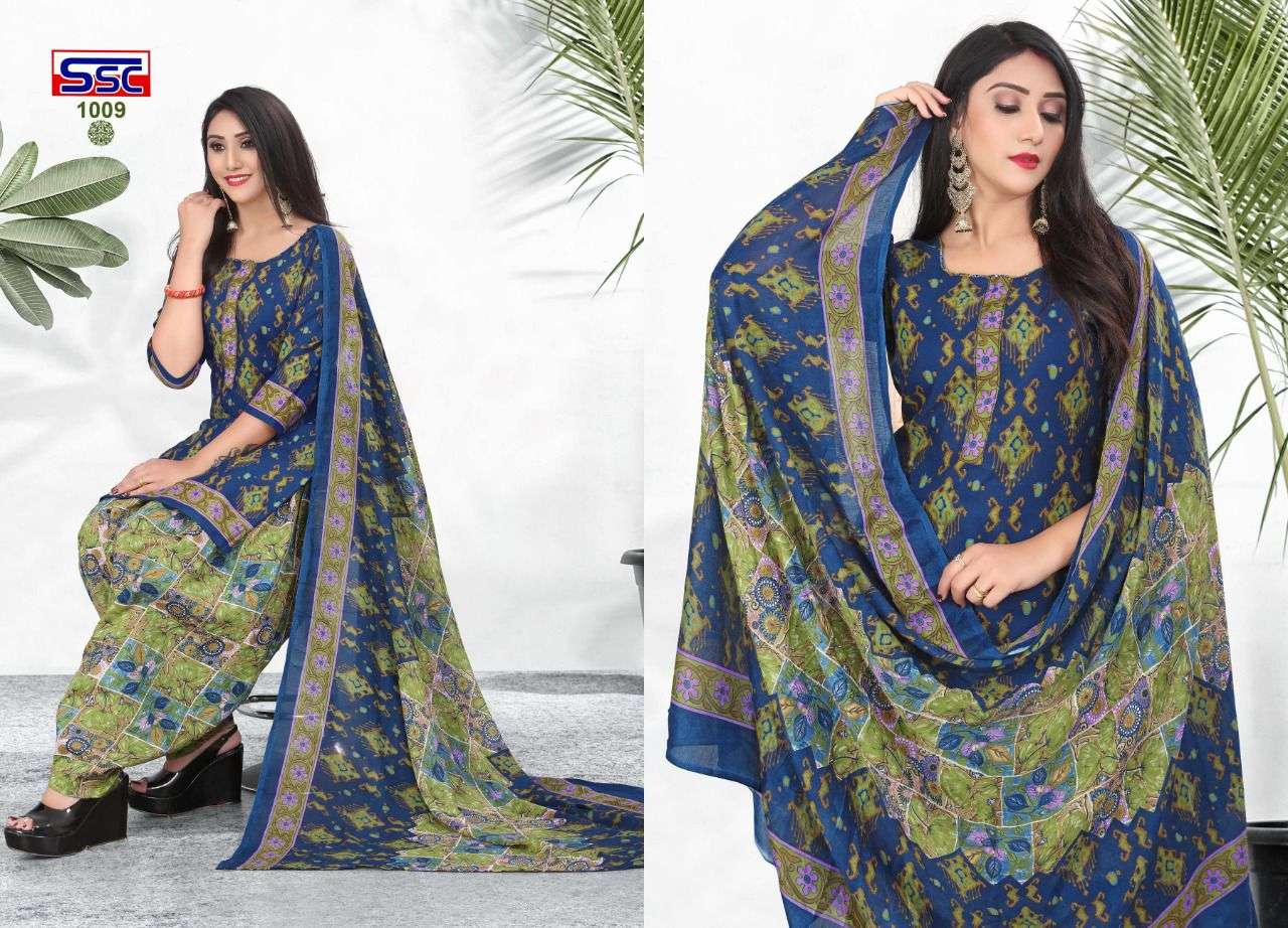 ASOPALAV VOL-10 BY SHREE SHANTI FASHION 1001 TO 1012 SERIES BEAUTIFUL SUITS STYLISH FANCY COLORFUL PARTY WEAR & OCCASIONAL WEAR HEAVY COTTON PRINT DRESSES AT WHOLESALE PRICE