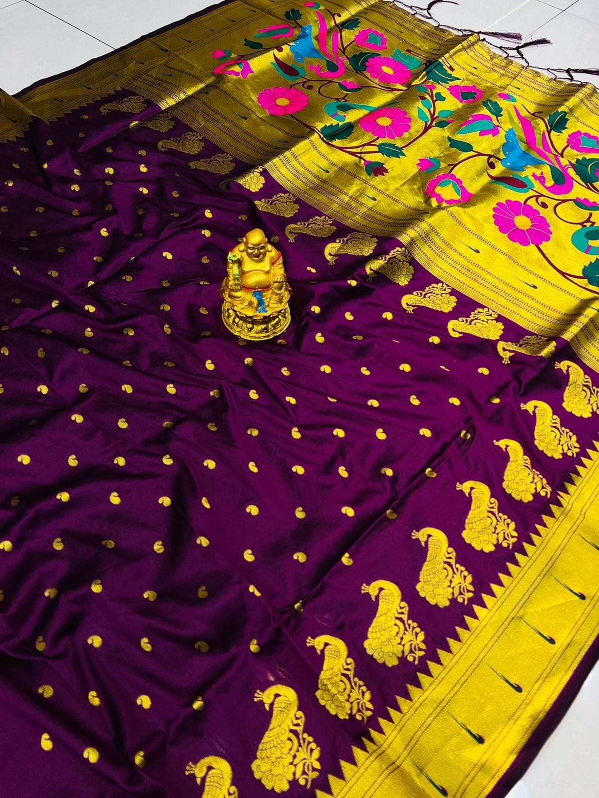 PT-CHANDRAMUKHI VOL-3 BY FASHID WHOLESALE 01 TO 11 SERIES PH INDIAN TRADITIONAL WEAR COLLECTION BEAUTIFUL STYLISH FANCY COLORFUL PARTY WEAR & OCCASIONAL WEAR PURE SILK SAREES AT WHOLESALE PRICE
