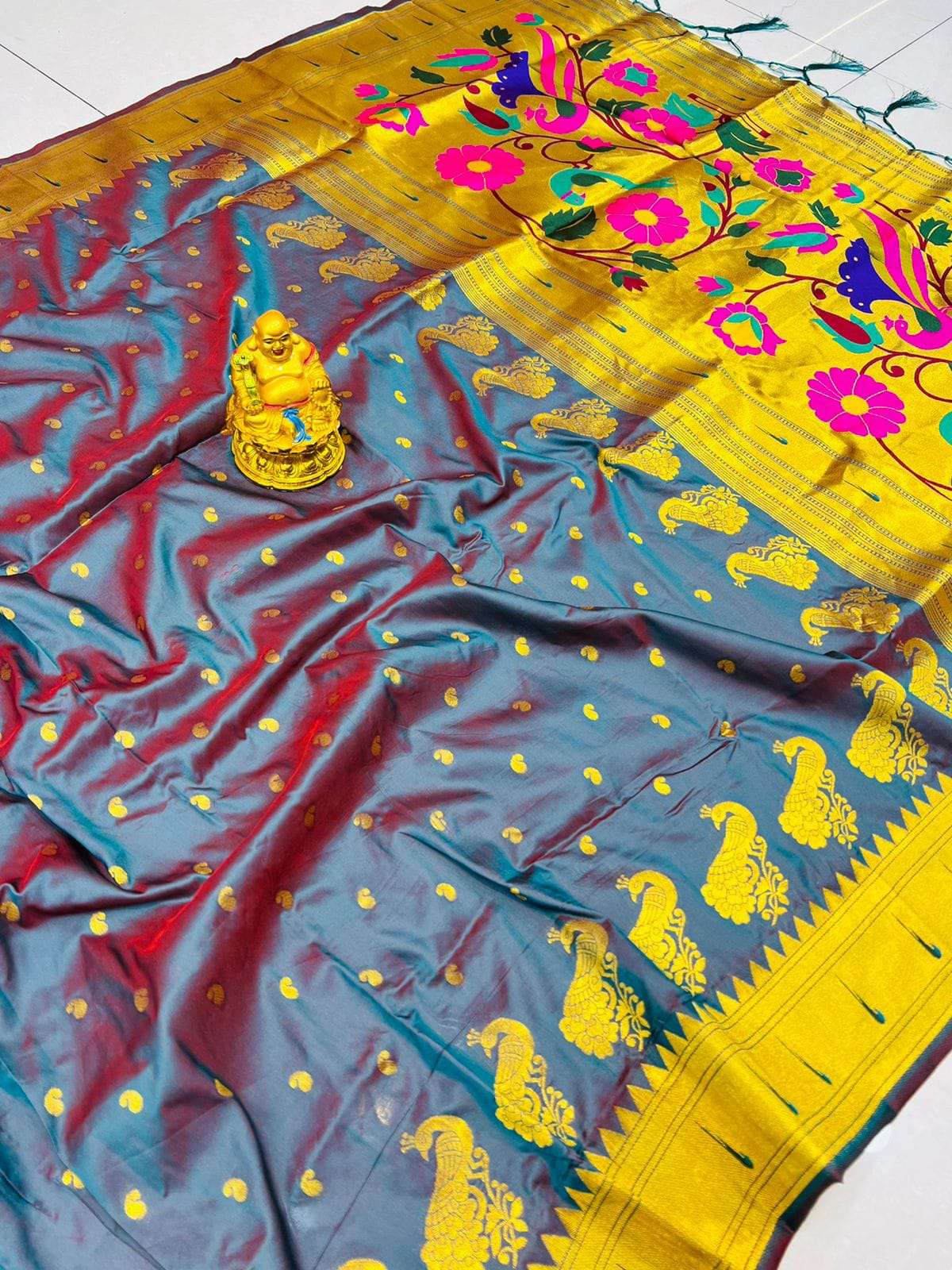 PT-CHANDRAMUKHI VOL-3 BY FASHID WHOLESALE 01 TO 11 SERIES PH INDIAN TRADITIONAL WEAR COLLECTION BEAUTIFUL STYLISH FANCY COLORFUL PARTY WEAR & OCCASIONAL WEAR PURE SILK SAREES AT WHOLESALE PRICE