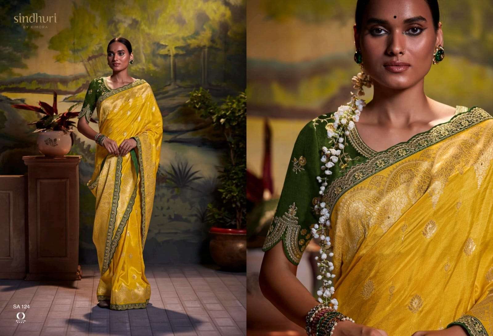 Parnika By Kimora Fashion 121 To 131 Series Indian Traditional Wear Collection Beautiful Stylish Fancy Colorful Party Wear & Occasional Wear Pure Dola Silk Sarees At Wholesale Price