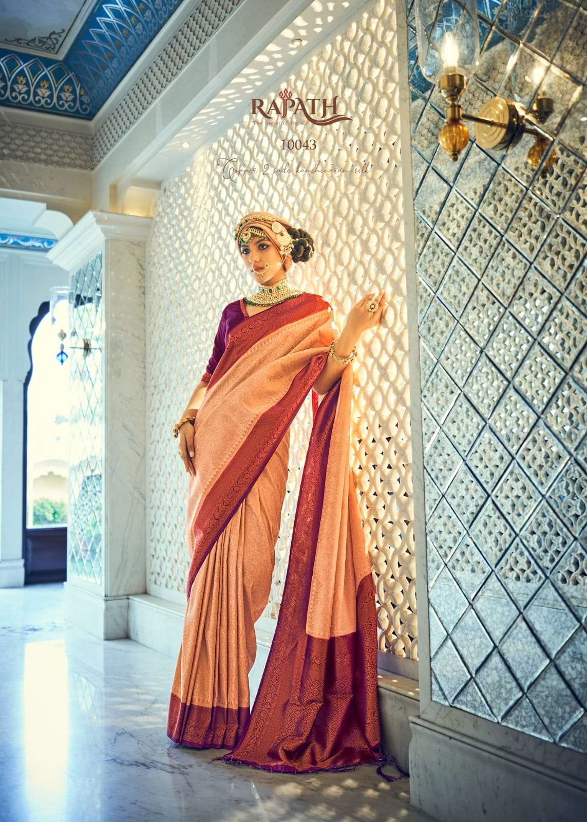 Angelina By Rajpath 10041 To 10046 Series Indian Traditional Wear Collection Beautiful Stylish Fancy Colorful Party Wear & Occasional Wear Soft Silk Sarees At Wholesale Price