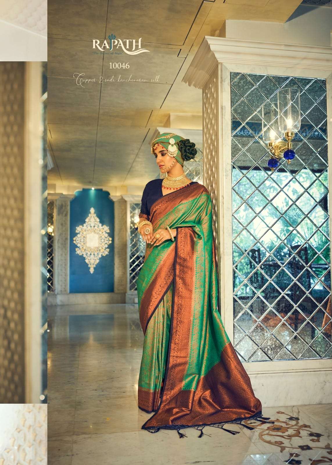 Angelina By Rajpath 10041 To 10046 Series Indian Traditional Wear Collection Beautiful Stylish Fancy Colorful Party Wear & Occasional Wear Soft Silk Sarees At Wholesale Price