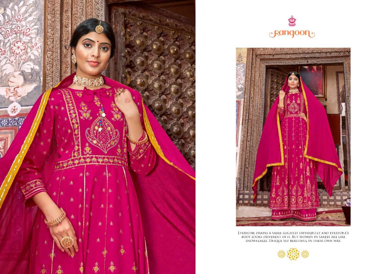 INSPIRE VOL-2 BY RANGOON 3881 TO 3884 SERIES BEAUTIFUL SUITS COLORFUL STYLISH FANCY CASUAL WEAR & ETHNIC WEAR HEAVY RAYON PRINT DRESSES AT WHOLESALE PRICE