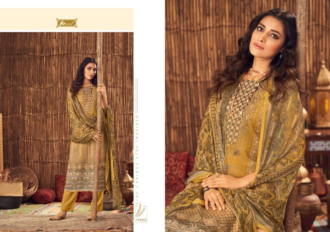 SAHIN BY KESAR 143001 TO 143008 SERIES BEAUTIFUL SUITS COLORFUL STYLISH FANCY CASUAL WEAR & ETHNIC WEAR PASHMINA DIGITAL PRINT DRESSES AT WHOLESALE PRICE