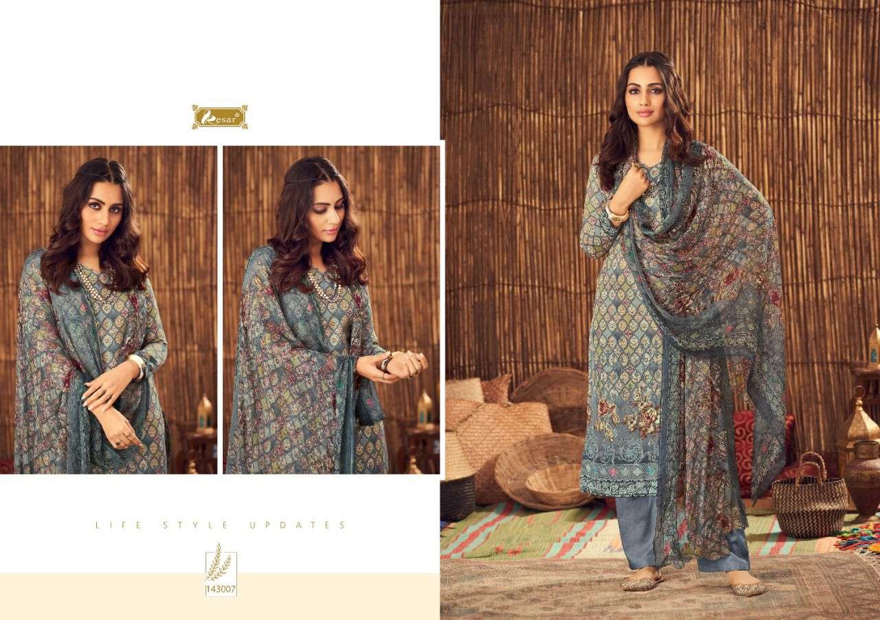 SAHIN BY KESAR 143001 TO 143008 SERIES BEAUTIFUL SUITS COLORFUL STYLISH FANCY CASUAL WEAR & ETHNIC WEAR PASHMINA DIGITAL PRINT DRESSES AT WHOLESALE PRICE