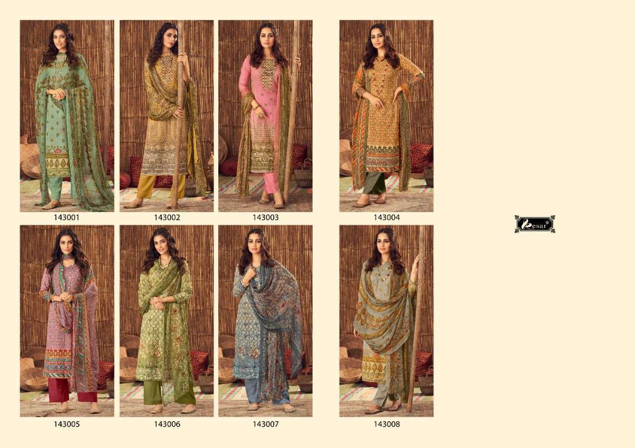 SAHIN BY KESAR 143001 TO 143008 SERIES BEAUTIFUL SUITS COLORFUL STYLISH FANCY CASUAL WEAR & ETHNIC WEAR PASHMINA DIGITAL PRINT DRESSES AT WHOLESALE PRICE