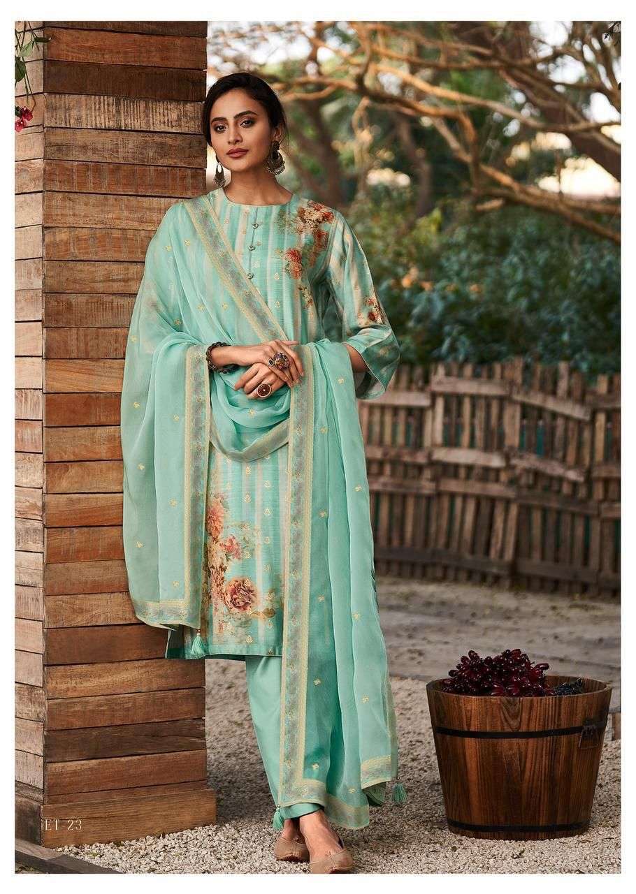 ETERNITY BY VARSHA FASHION 21 TO 24 SERIES FESTIVE SUITS BEAUTIFUL FANCY COLORFUL STYLISH PARTY WEAR & OCCASIONAL WEAR MUSLIN DRESSES AT WHOLESALE PRICE