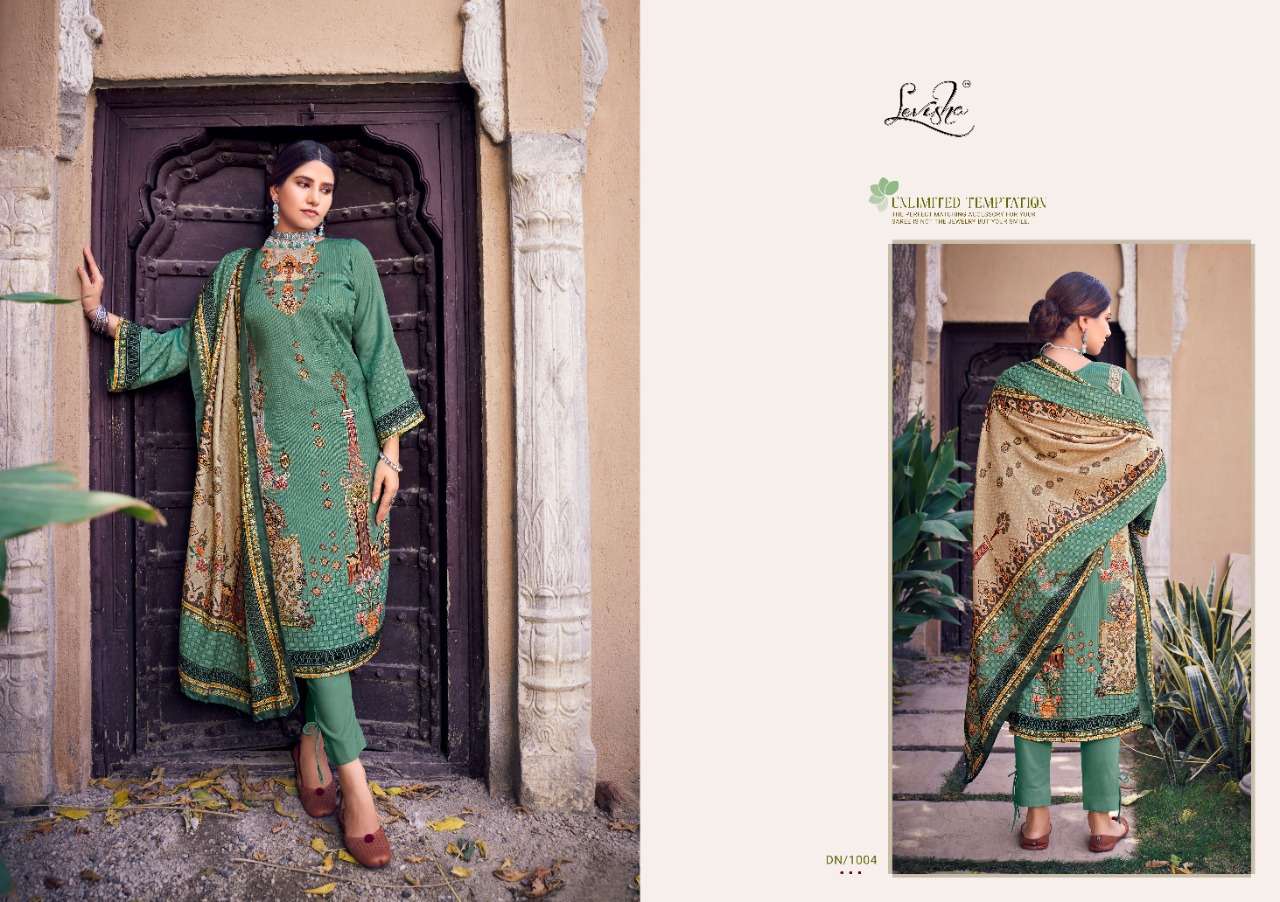 Farhana By Levisha 1001 To 1006 Series Beautiful Suits Colorful Stylish Fancy Casual Wear & Ethnic Wear Pure Pashmina Digital Print Dresses At Wholesale Price