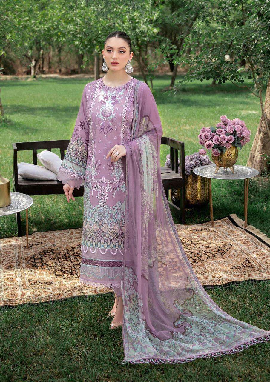 GULL AAHMED LAWN COLLECTION VOL-12 BY GULL AAHMED 111 TO 116 SERIES DESIGNER SUITS COLLECTION BEAUTIFUL STYLISH COLORFUL FANCY PARTY WEAR & OCCASIONAL WEAR PURE LAWN DRESSES AT WHOLESALE PRICE