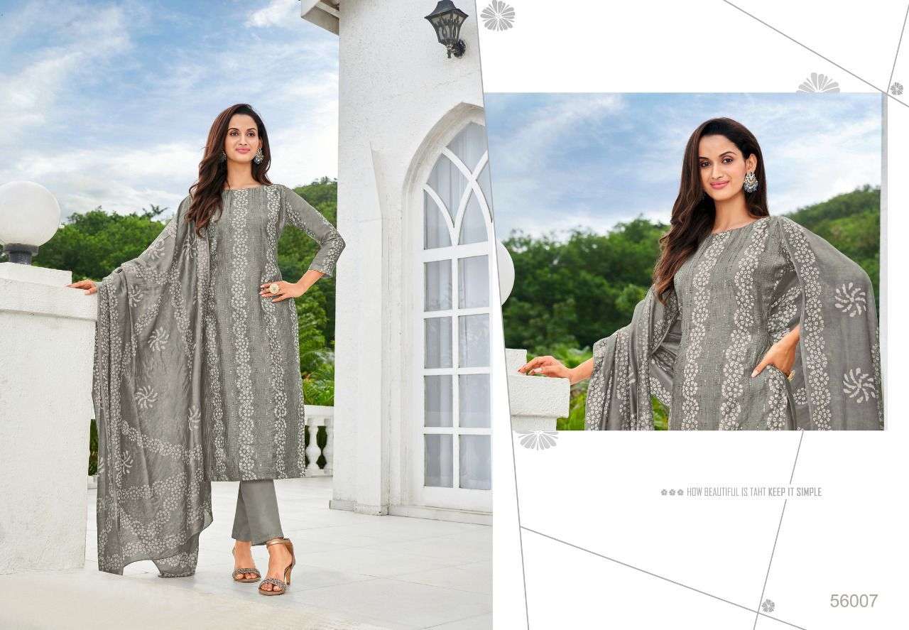 ANAYA BATIK BY ARTIO 56001 TO 56012 SERIES PAKISTANI SUITS BEAUTIFUL FANCY COLORFUL STYLISH PARTY WEAR & OCCASIONAL WEAR CHANDERI PRINT DRESSES AT WHOLESALE PRICE