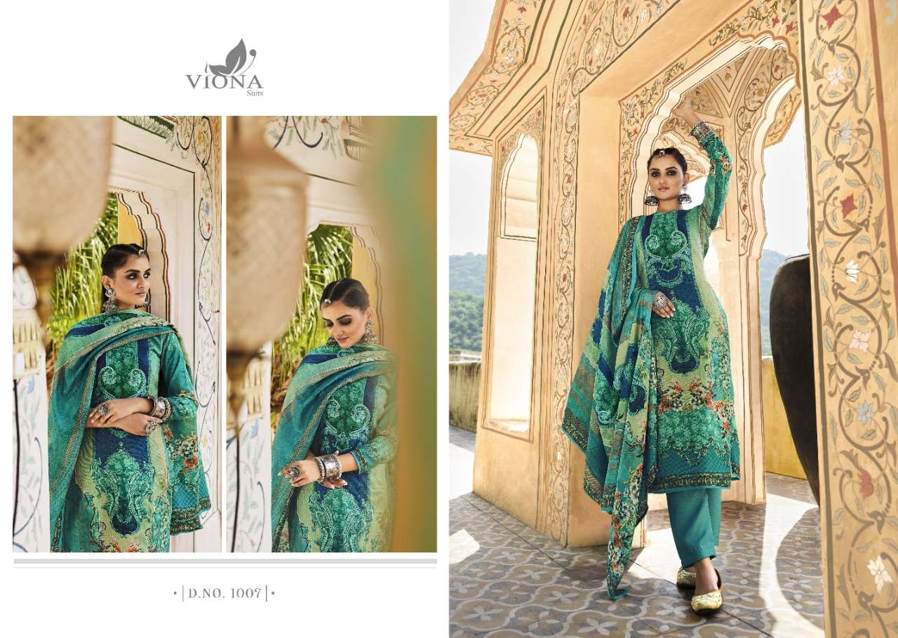 ZARDOSH BY VIONA SUITS 1001 TO 1008 SERIES BEAUTIFUL SUITS COLORFUL STYLISH FANCY CASUAL WEAR & ETHNIC WEAR PURE PASHMINA DRESSES AT WHOLESALE PRICE