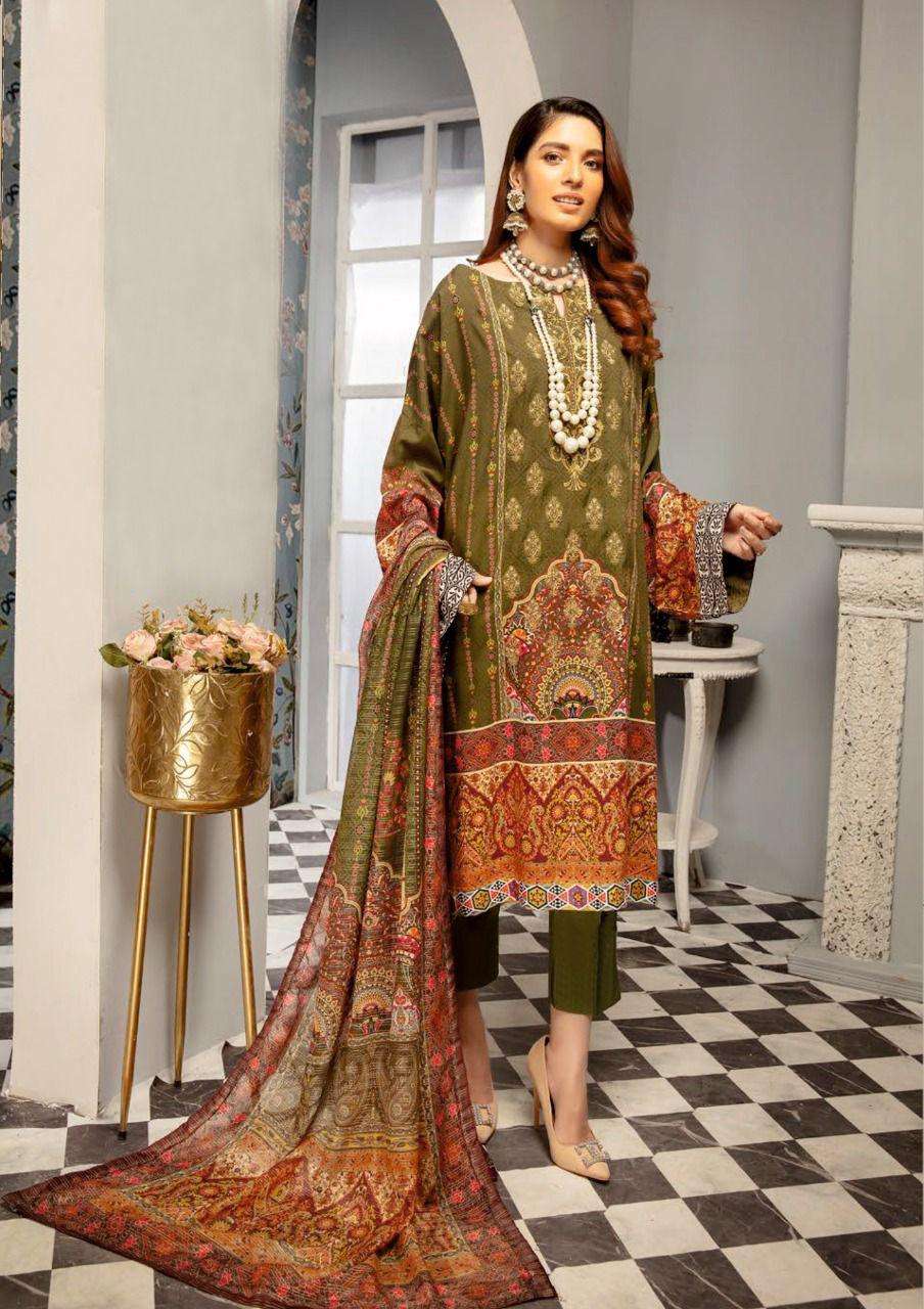 Mahnoor Vol-4 By Bin Saeed 4001 To 4008 Series Suits Beautiful Fancy Colorful Stylish Party Wear & Occasional Wear Pure Lawn Print Dresses At Wholesale Price