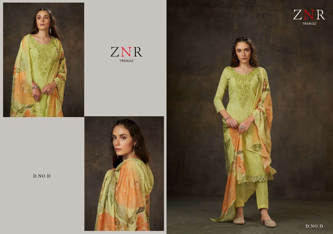 ROMA BY ZNR TRENDZ A TO D SERIES DESIGNER SUITS BEAUTIFUL FANCY COLORFUL STYLISH PARTY WEAR & OCCASIONAL WEAR PURE COTTON DRESSES AT WHOLESALE PRICE