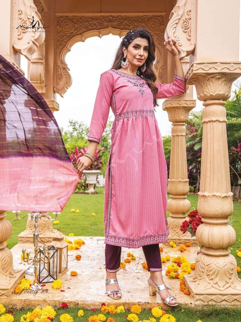 Sitaarey By Mayur 101 To 106 Series Beautiful Suits Colorful Stylish Fancy Casual Wear & Ethnic Wear Rayon Dresses At Wholesale Price