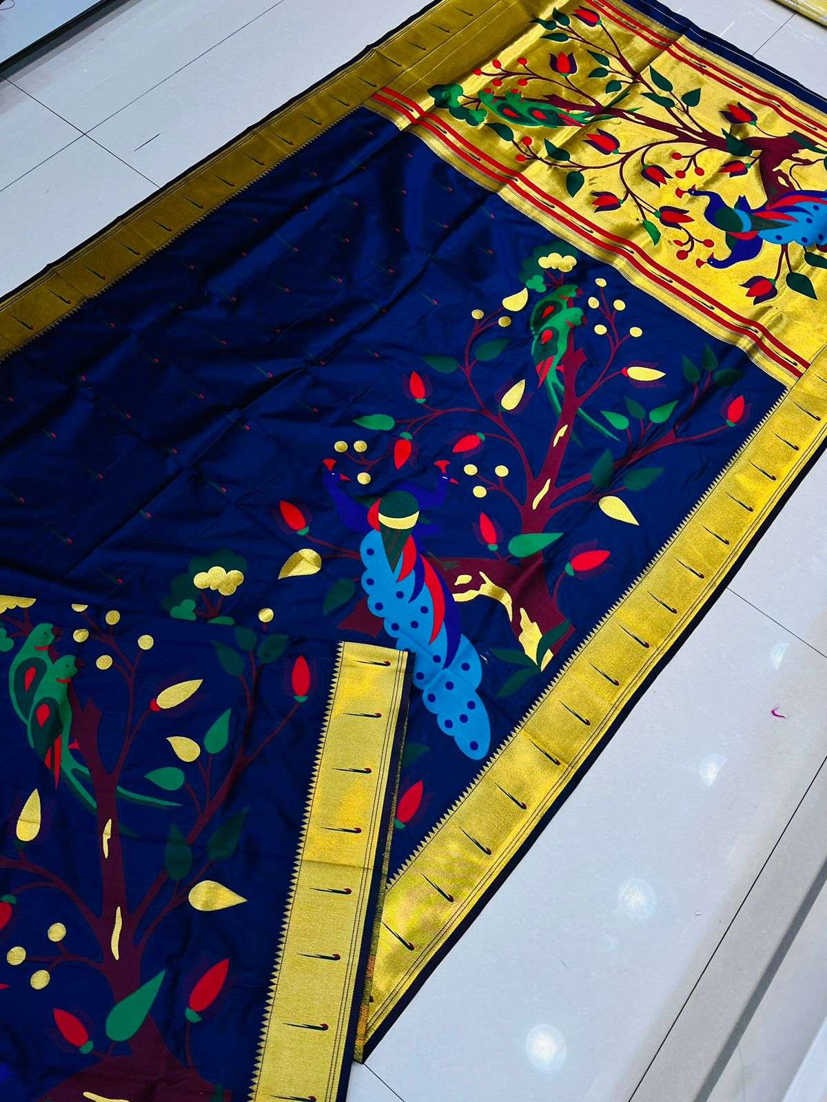 PT-MUNIYA MOR PAITHANI BY FASHID WHOLESALE 01 TO 08 SERIES PH INDIAN TRADITIONAL WEAR COLLECTION BEAUTIFUL STYLISH FANCY COLORFUL PARTY WEAR & OCCASIONAL WEAR PURE SILK SAREES AT WHOLESALE PRICE