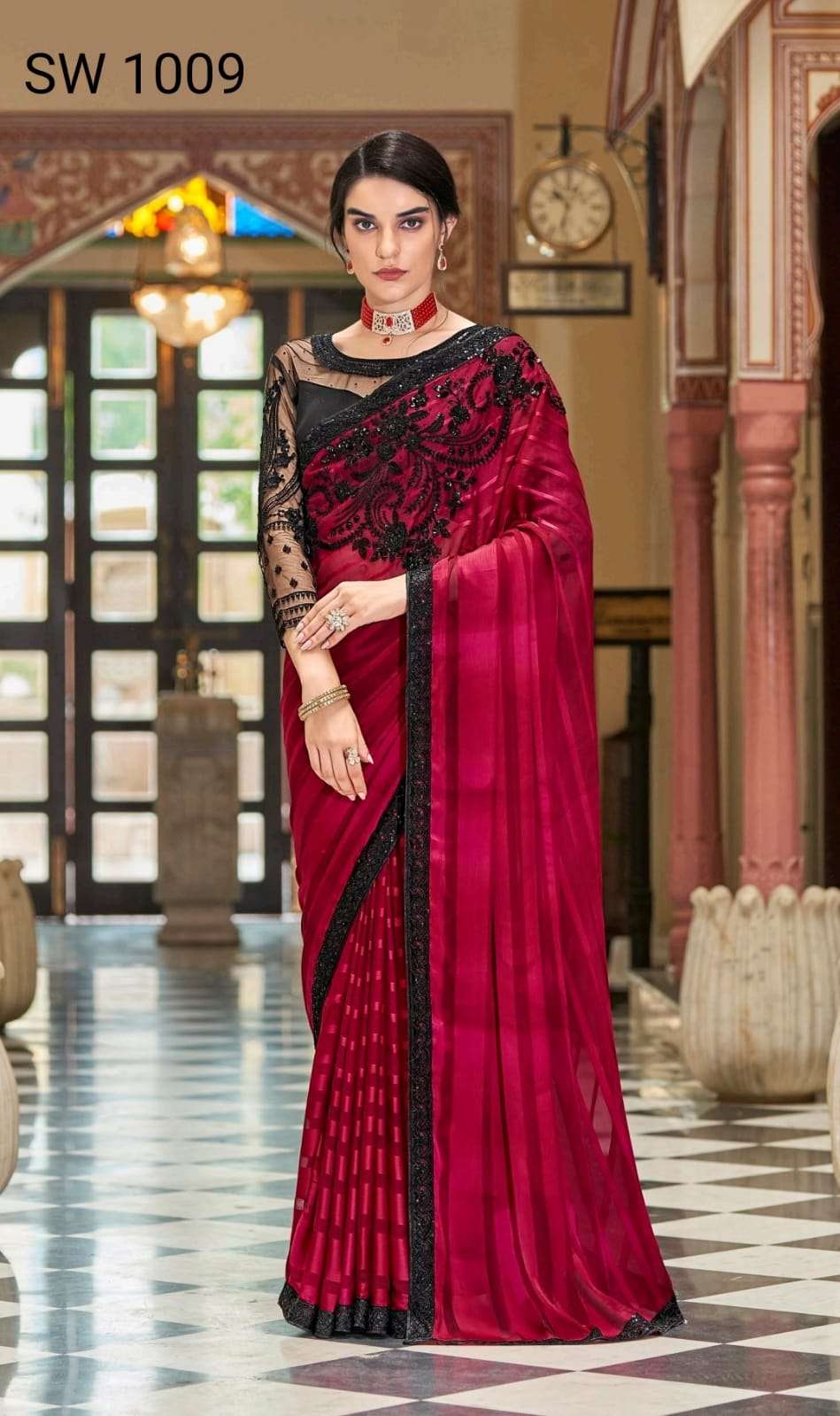 Sandalwood Vol-10 By Tfh 1001 To 1018 Series Indian Traditional Wear Collection Beautiful Stylish Fancy Colorful Party Wear & Occasional Wear Silk Sarees At Wholesale Price