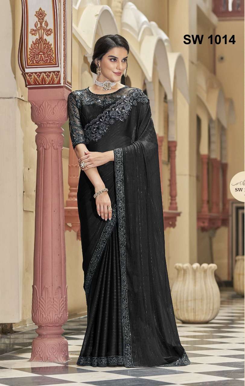 Sandalwood Vol-10 By Tfh 1001 To 1018 Series Indian Traditional Wear Collection Beautiful Stylish Fancy Colorful Party Wear & Occasional Wear Silk Sarees At Wholesale Price