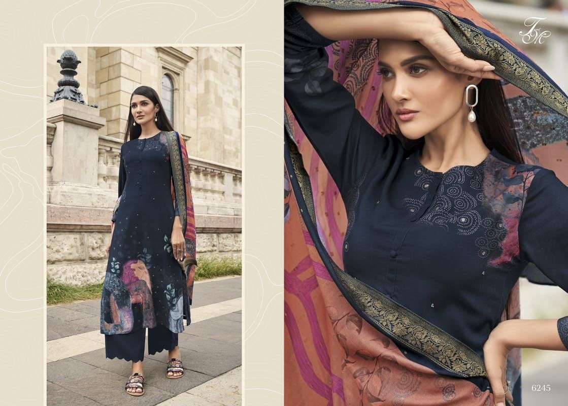 MIHIRA BY T AND M DESIGNER STUDIO DESIGNER SUITS BEAUTIFUL FANCY COLORFUL STYLISH PARTY WEAR & OCCASIONAL WEAR TWILL PRINT DRESSES AT WHOLESALE PRICE