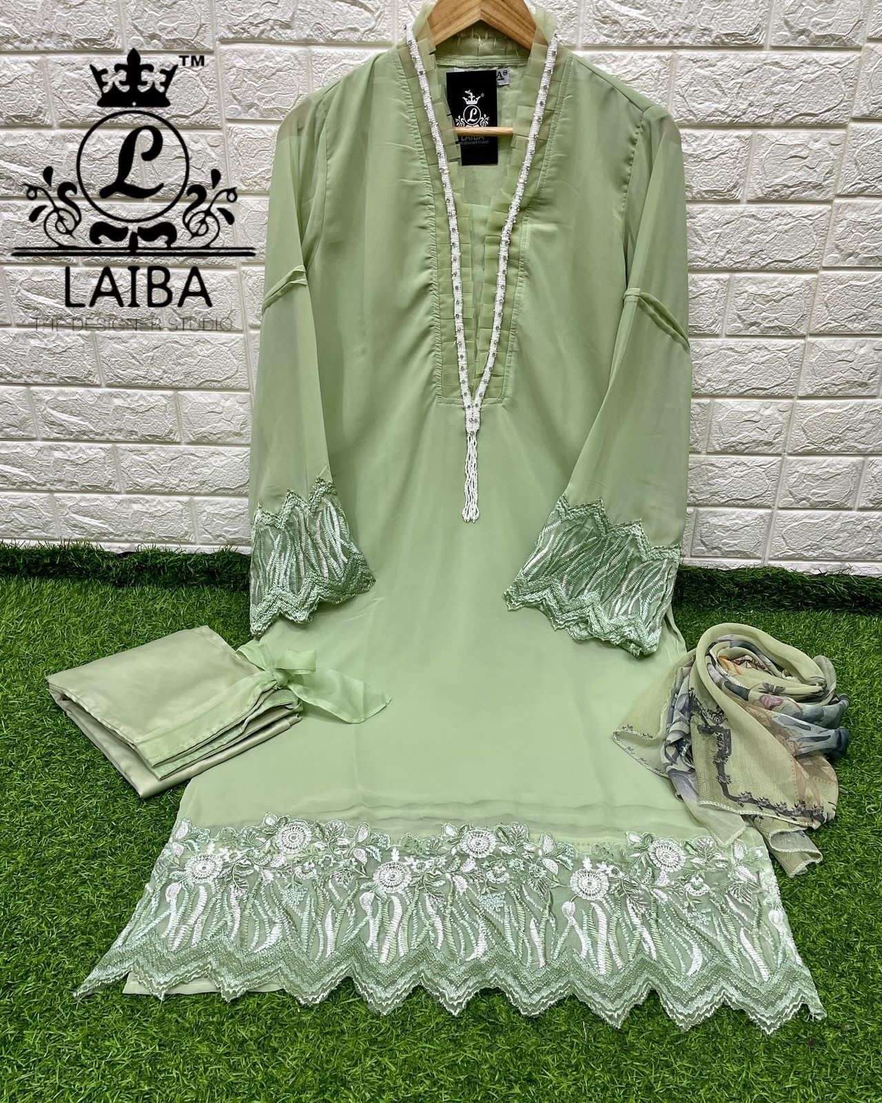 AM VOL-95 BY LAIBA 01 TO 04 SERIES PAKISTANI SUITS BEAUTIFUL FANCY COLORFUL  STYLISH PARTY