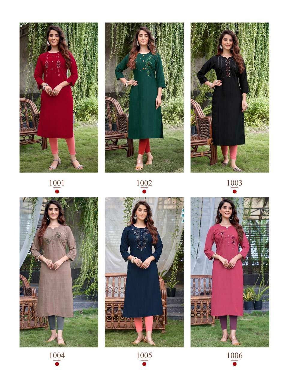 Rolex Vol-1 By Colourpix 1001 To 1006 Series Designer Stylish Fancy Colorful Beautiful Party Wear & Ethnic Wear Collection Viscose Rayon Print Kurtis At Wholesale Price