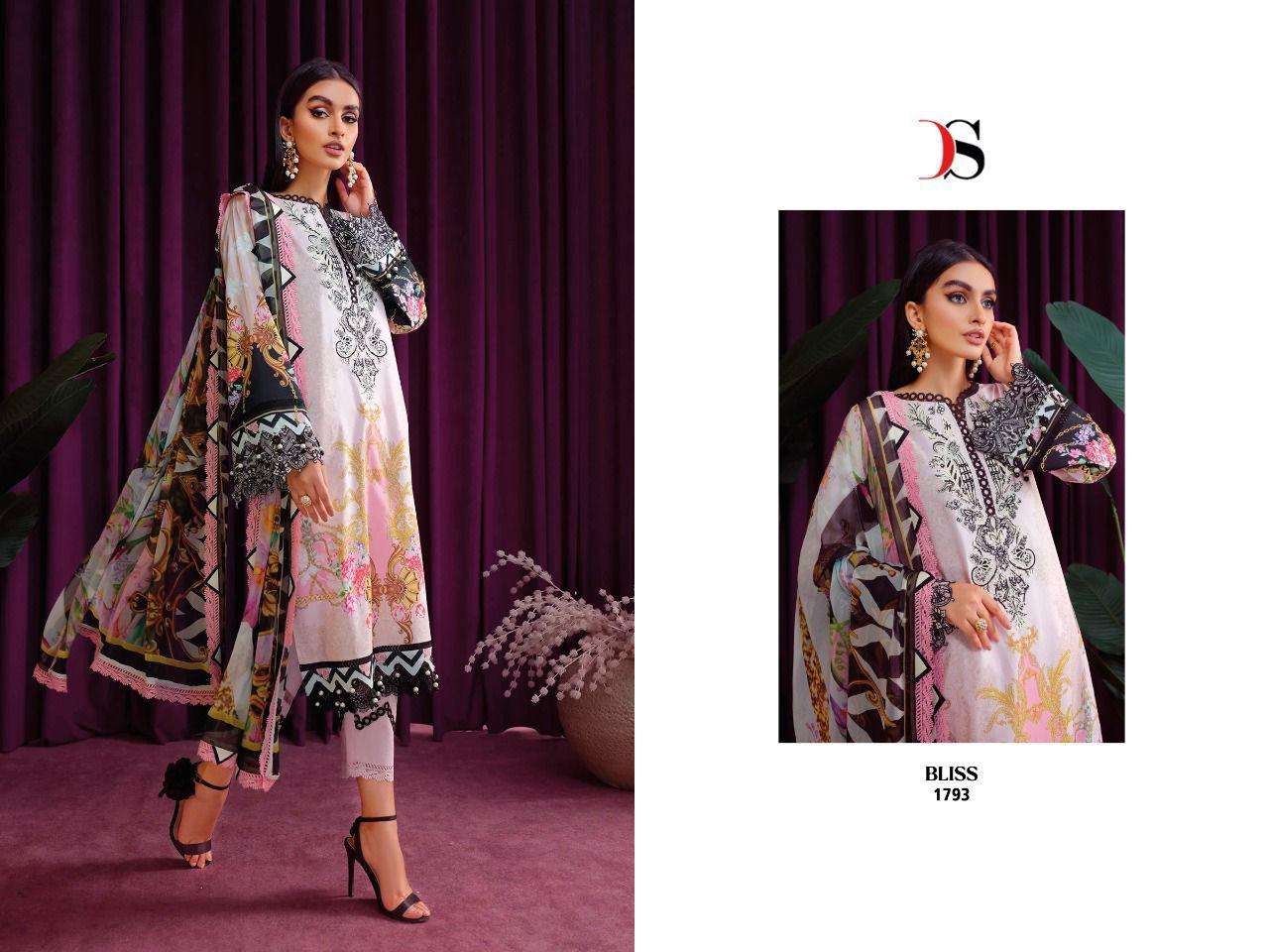 Bliss Vol-4 Pashmina By Deepsy Suits 1791 To 1798 Series Designer Pakistani Suits Beautiful Stylish Fancy Colorful Party Wear & Occasional Wear Pure Pashmina Embroidered Dresses At Wholesale Price