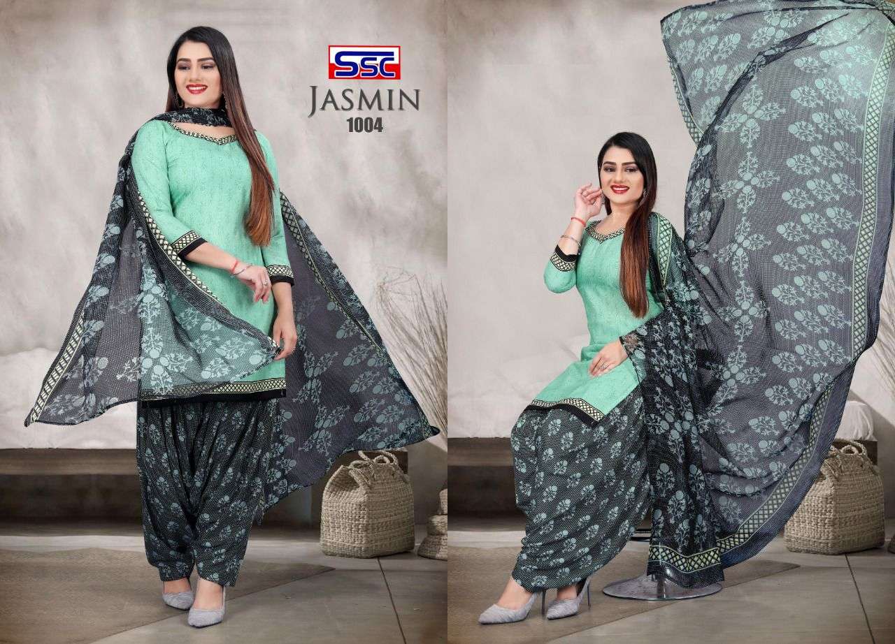 JASMIN VOL-25 BY SHREE SHANTI CREATION 1001 TO 1012 SERIES BEAUTIFUL SUITS STYLISH FANCY COLORFUL PARTY WEAR & OCCASIONAL WEAR HEAVY MICRO PRINT DRESSES AT WHOLESALE PRICE