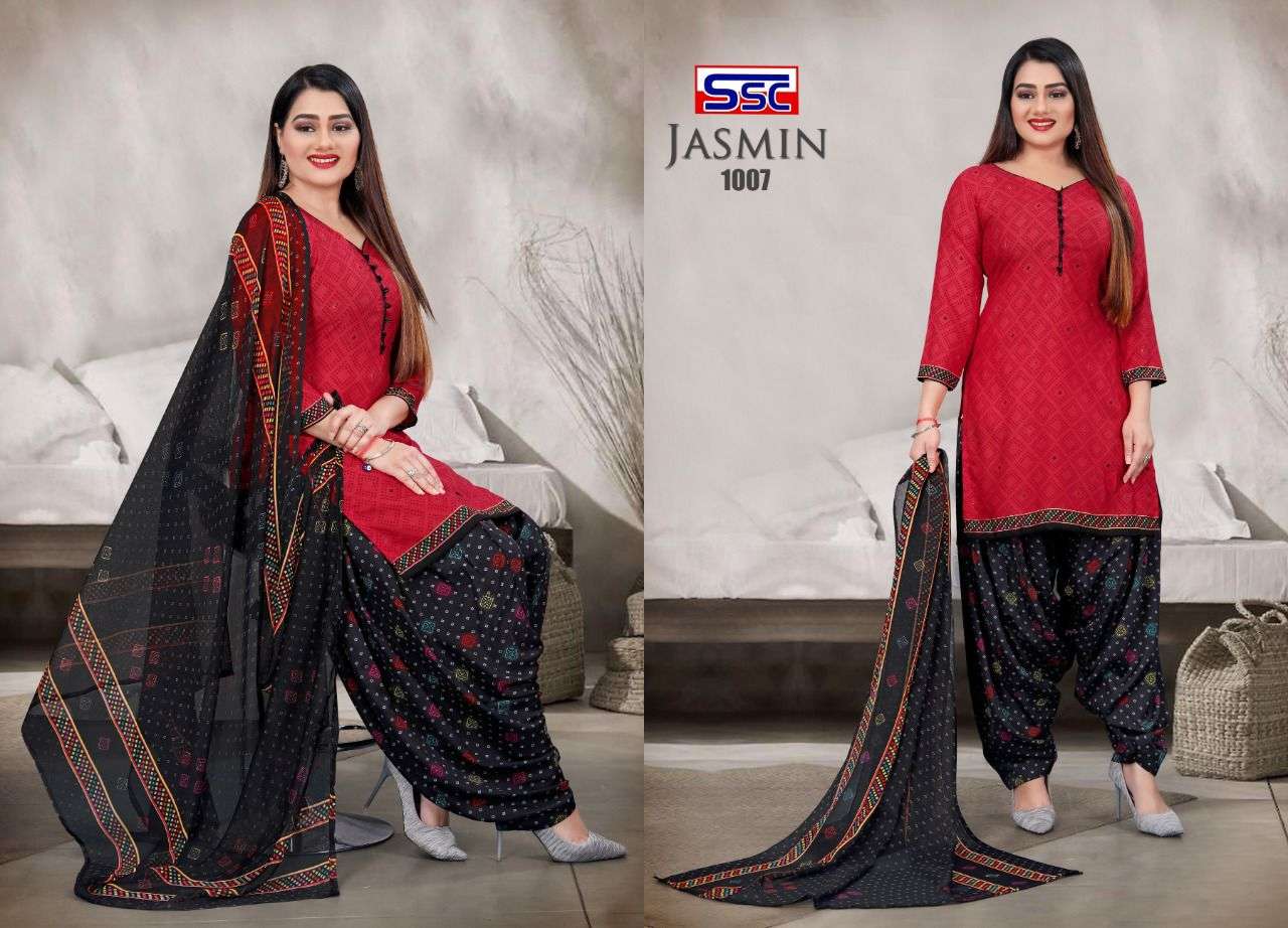 JASMIN VOL-25 BY SHREE SHANTI CREATION 1001 TO 1012 SERIES BEAUTIFUL SUITS STYLISH FANCY COLORFUL PARTY WEAR & OCCASIONAL WEAR HEAVY MICRO PRINT DRESSES AT WHOLESALE PRICE