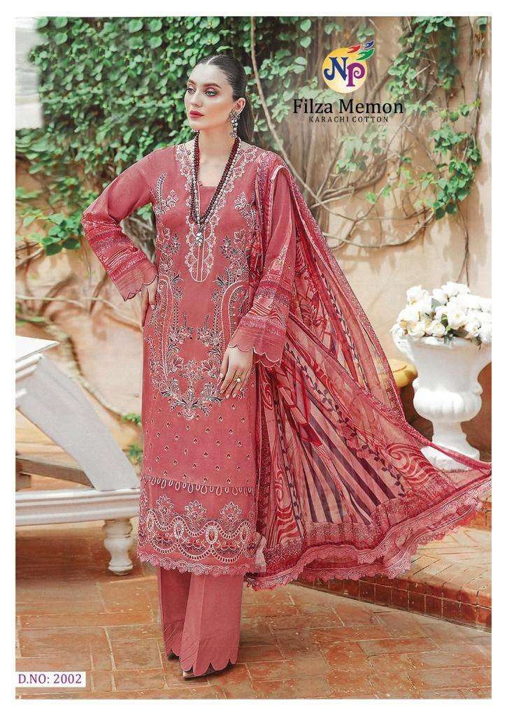 Filza Memon Vol-2 By Nand Gopal Prints 2001 To 2008 Series Beautiful Suits Stylish Fancy Colorful Party Wear & Occasional Wear Cotton Print Dresses At Wholesale Price