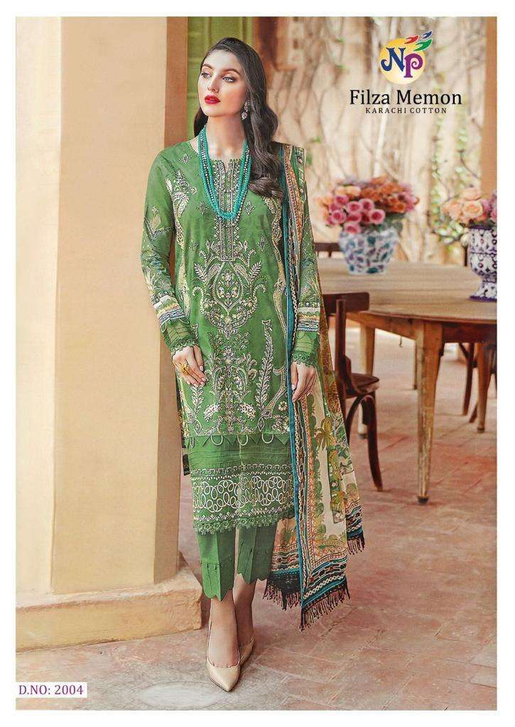 Filza Memon Vol-2 By Nand Gopal Prints 2001 To 2008 Series Beautiful Suits Stylish Fancy Colorful Party Wear & Occasional Wear Cotton Print Dresses At Wholesale Price