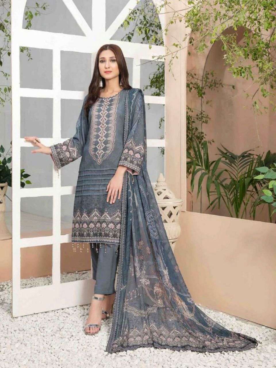 HALA VOL-1 BY HALA 001 TO 006 SERIES BEAUTIFUL SUITS COLORFUL STYLISH FANCY CASUAL WEAR & ETHNIC WEAR HEAVY COTTON DRESSES AT WHOLESALE PRICE