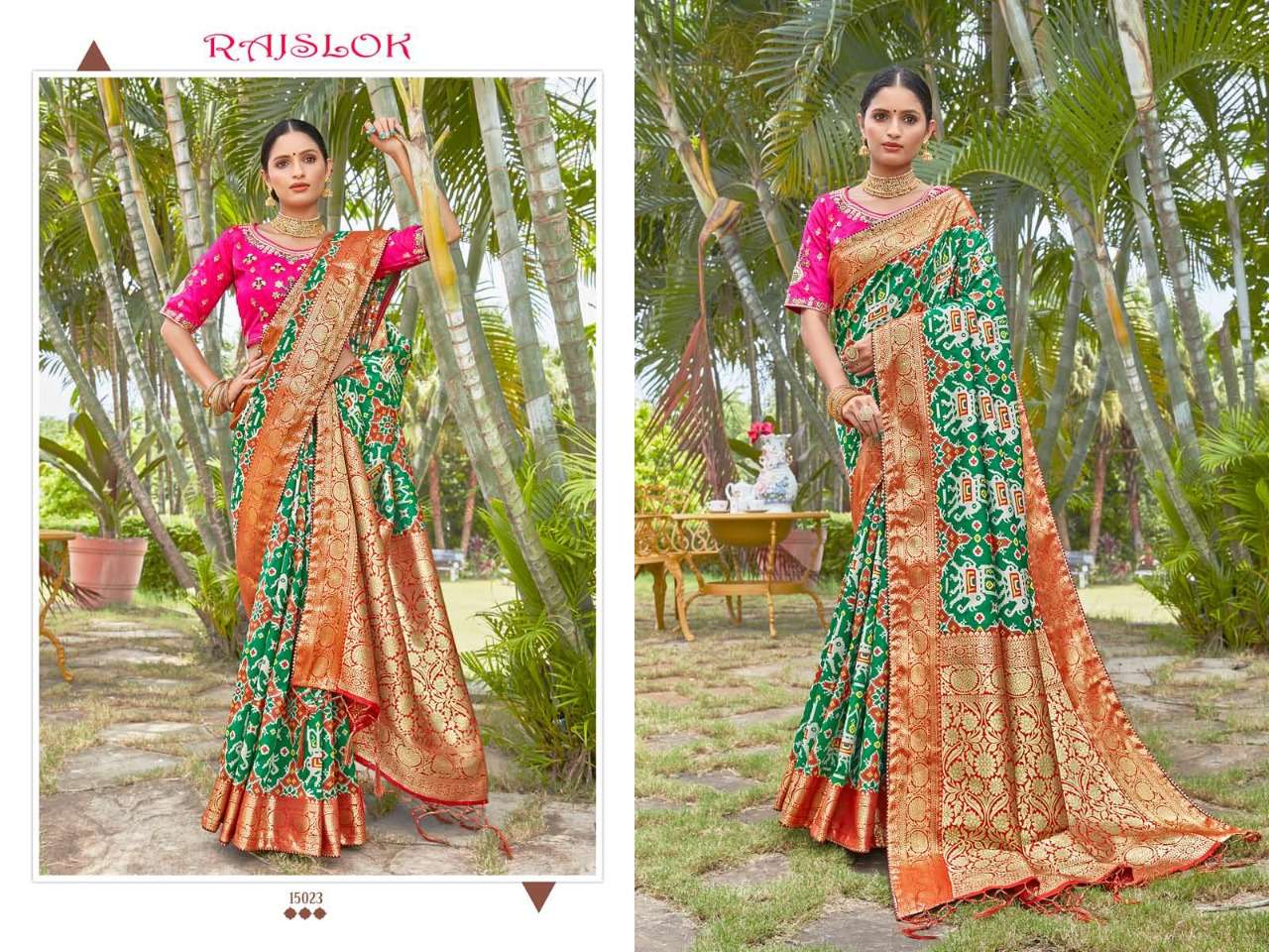 KREEVA BY RAJSLOK 15021 TO 15028 SERIES INDIAN TRADITIONAL WEAR COLLECTION BEAUTIFUL STYLISH FANCY COLORFUL PARTY WEAR & OCCASIONAL WEAR SOFT SILK SAREES AT WHOLESALE PRICE