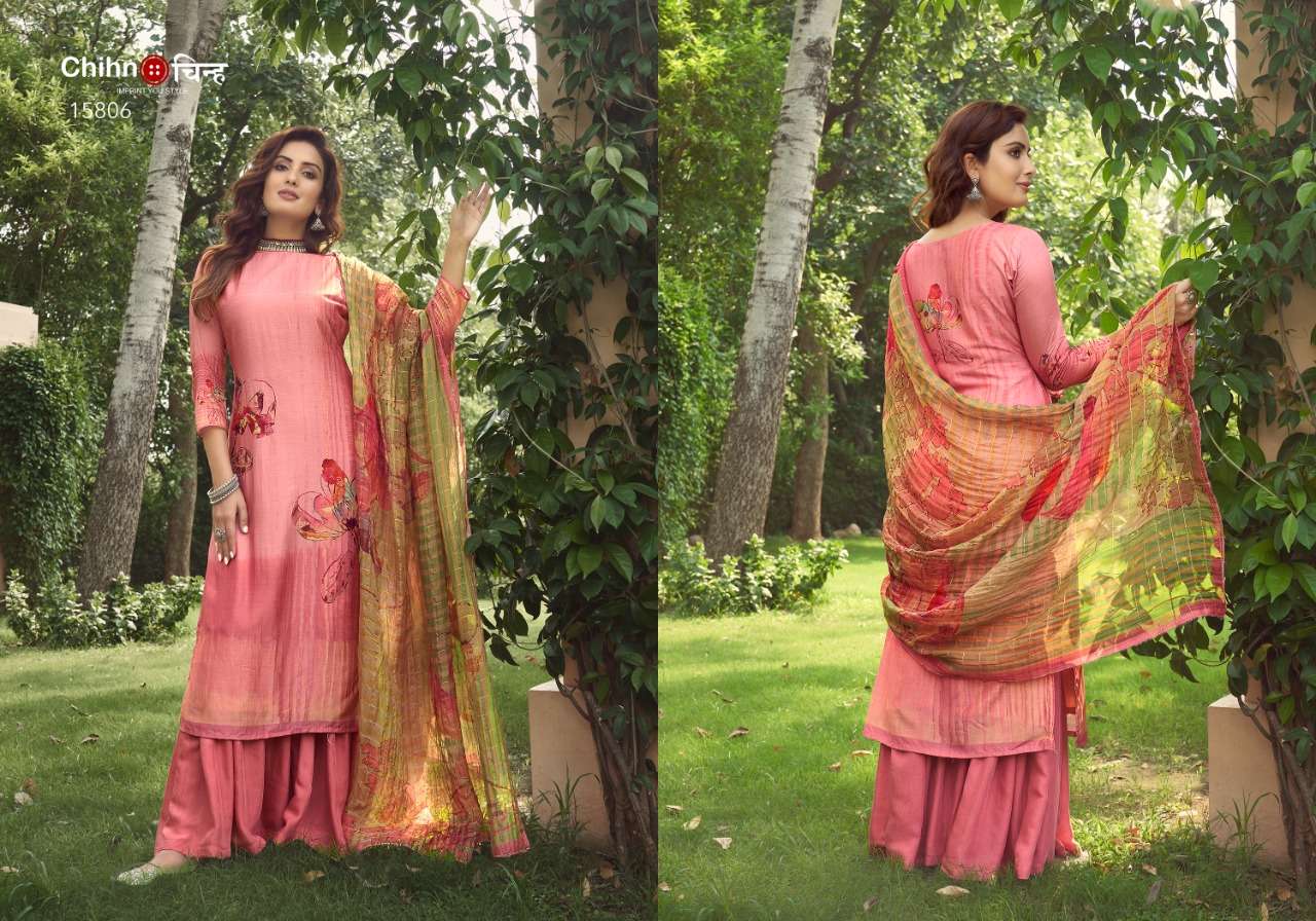 GULABO BY CHIHN 15800 TO 15806 SERIES BEAUTIFUL SUITS COLORFUL STYLISH FANCY CASUAL WEAR & ETHNIC WEAR PURE VISCOSE SIL DIGITAL PRINT DRESSES AT WHOLESALE PRICE