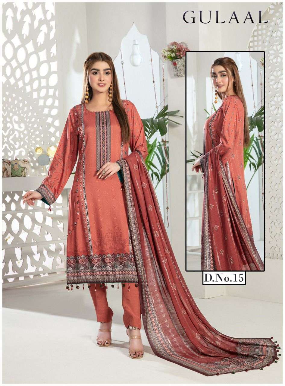 GULAAL VOL-2 BY FASHID WHOLESALE 11 TO 20 SERIES BEAUTIFUL SUITS COLORFUL STYLISH FANCY CASUAL WEAR & ETHNIC WEAR PURE COTTON DRESSES AT WHOLESALE PRICE