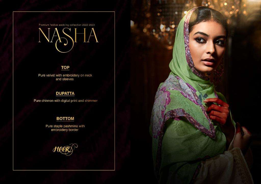 Nasha By Kimora Fashion 8891 To 8898 Series Beautiful Festive Suits Colorful Stylish Fancy Casual Wear & Ethnic Wear Pure Velvet Embroidered Dresses At Wholesale Price