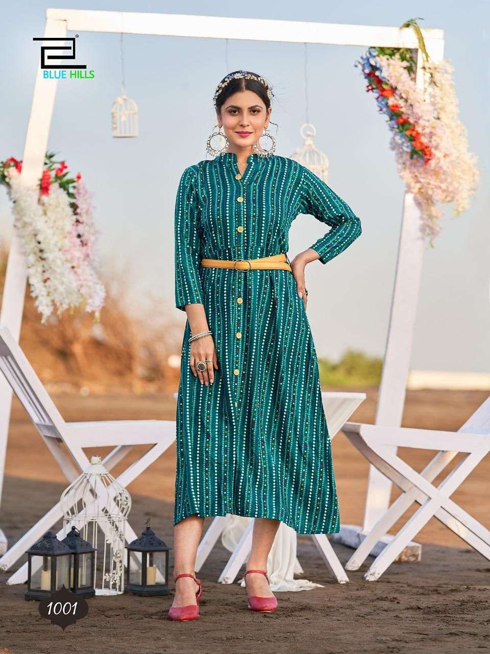 BRO CODE VOL-1 BY BLUE HILLS 1001 TO 1004 SERIES DESIGNER STYLISH FANCY COLORFUL BEAUTIFUL PARTY WEAR & ETHNIC WEAR COLLECTION RAYON PRINT KURTIS AT WHOLESALE PRICE