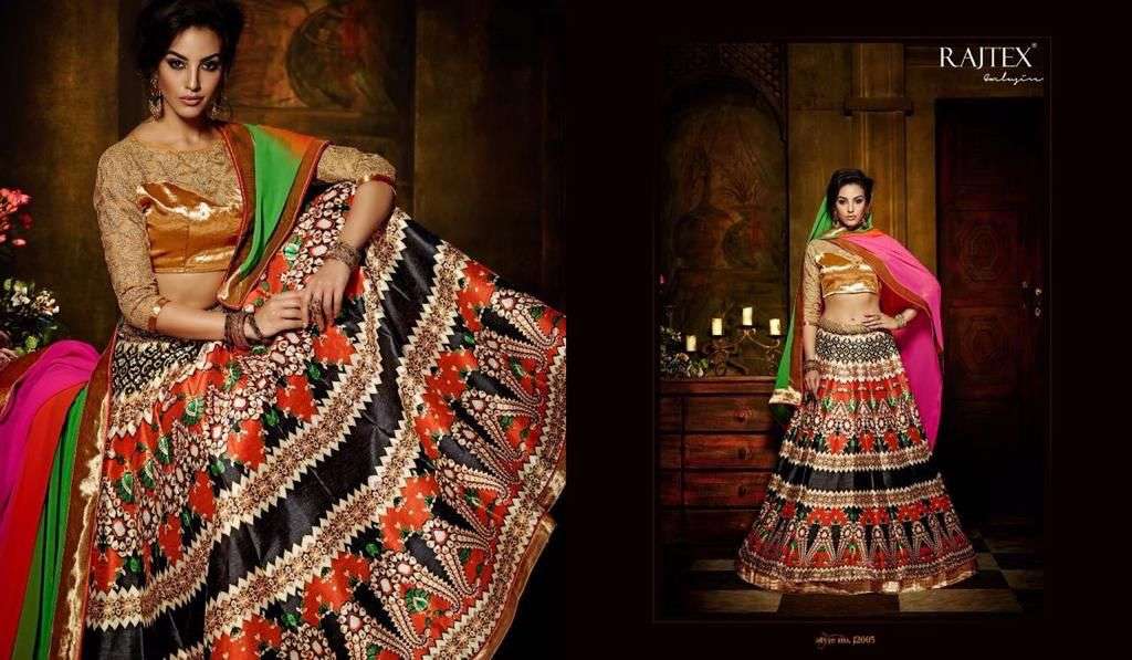Women's Bhagalpuri Silk Fabric and Pink Pretty Circular Lehenga Style by  Brthika » BRITHIKA Luxury Fashion