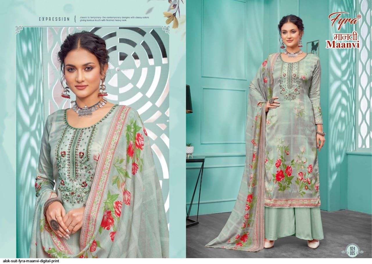 Maanvi By Fyra 924-001 To 924-010 Series Beautiful Stylish Suits Fancy Colorful Casual Wear & Ethnic Wear & Ready To Wear Pure Jam Printed Dresses At Wholesale Price