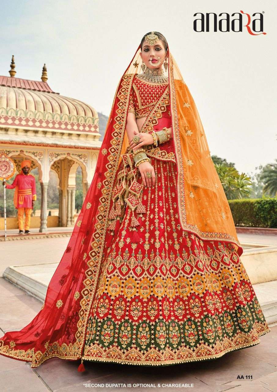 Anaara Vol-2 By Tathastu 110 To 126 Series Designer Beautiful Wedding Bridal Collection Occasional Wear & Party Wear Fancy Lehengas At Wholesale Price