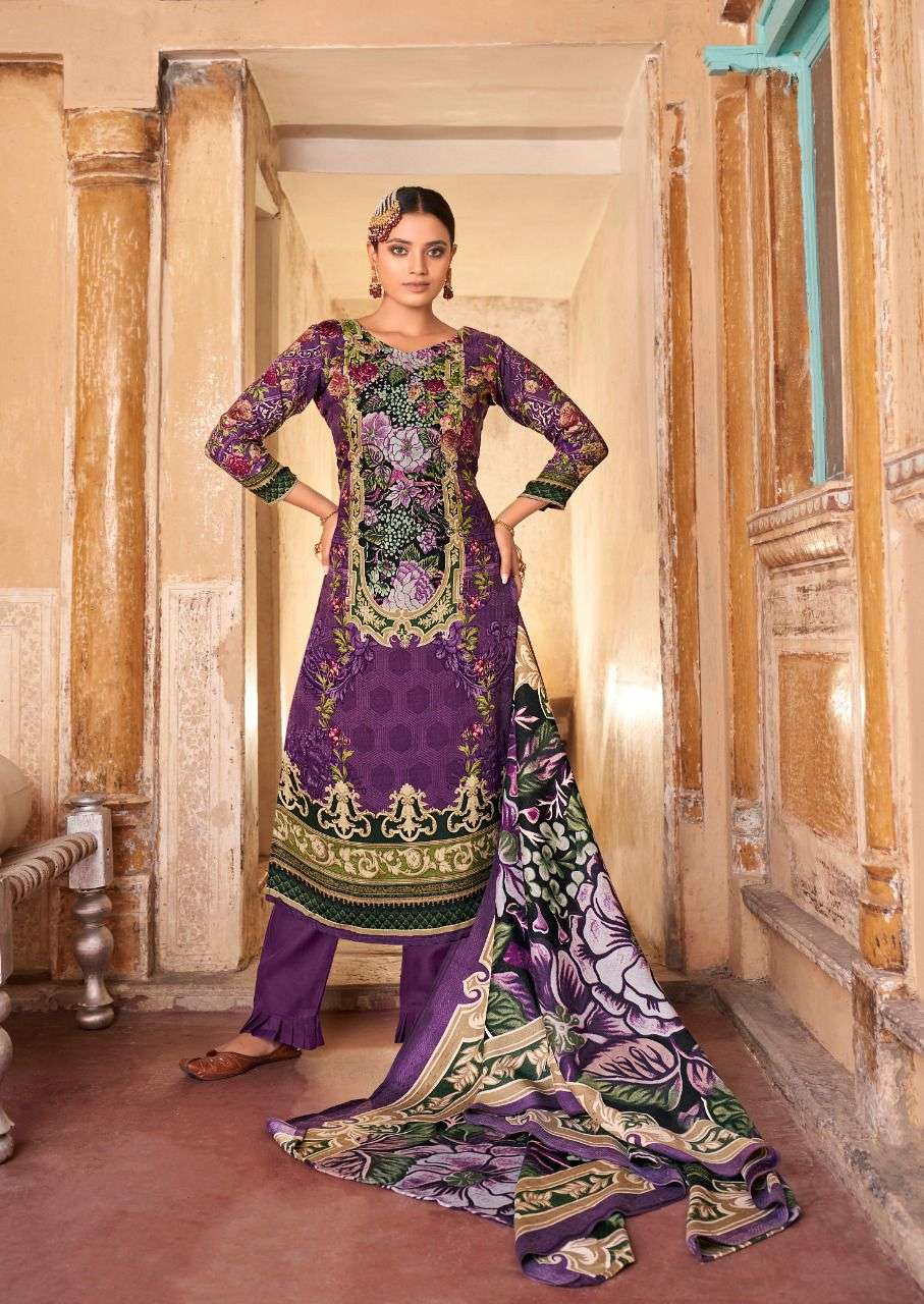 Maria M Print By Levisha 7013 To 7019 Series Beautiful Stylish Festive Suits Fancy Colorful Casual Wear & Ethnic Wear & Ready To Wear Pure Pashmina Print Dresses At Wholesale Price